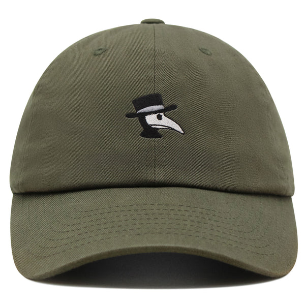 Plague Doctor Mask Premium Dad Hat Embroidered Baseball Cap Costume