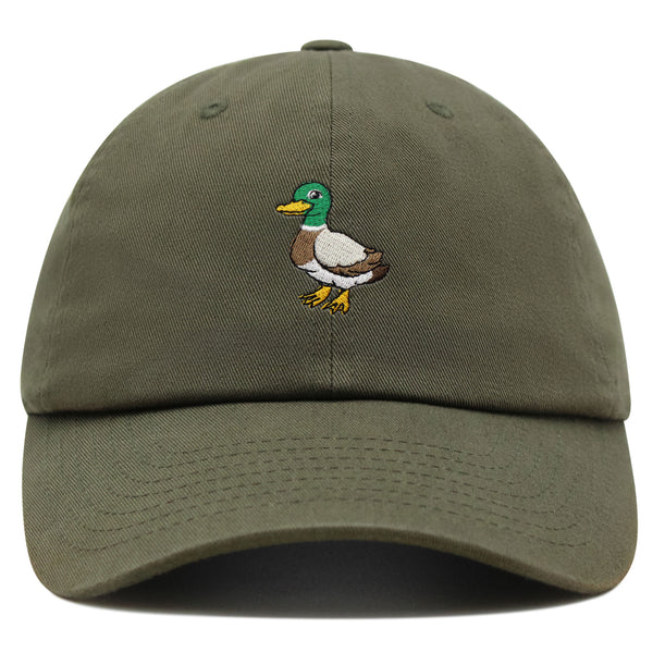 Duck Premium Dad Hat Embroidered Baseball Cap Bird Lake