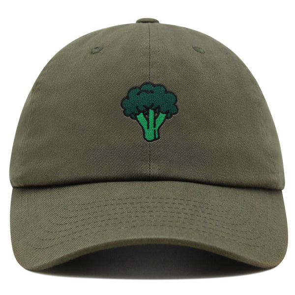 Broccoli Premium Dad Hat Embroidered Baseball Cap Foodie