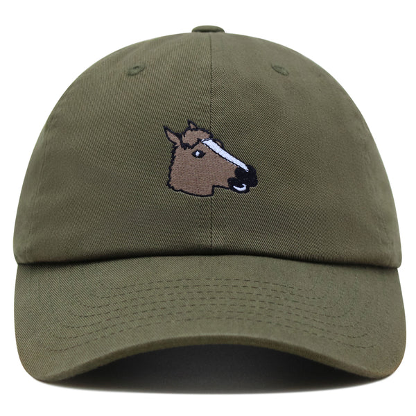 Horse Mask  Premium Dad Hat Embroidered Baseball Cap Costume