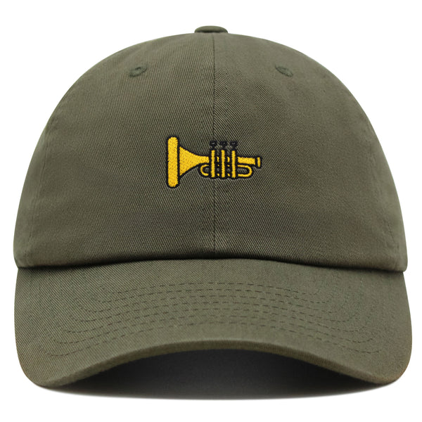 Trumpet Premium Dad Hat Embroidered Baseball Cap Music