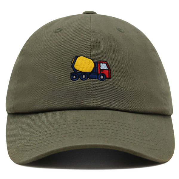 Cement Mixer Premium Dad Hat Embroidered Baseball Cap Funny