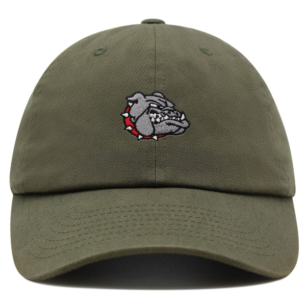 Bulldog Premium Dad Hat Embroidered Baseball Cap Angry