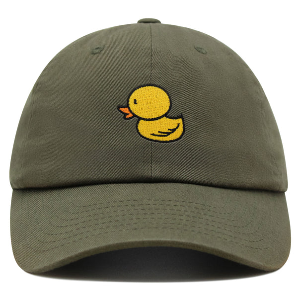 Duck  Premium Dad Hat Embroidered Baseball Cap Cute bird