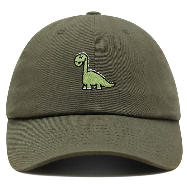 Dinosaur Premium Dad Hat Embroidered Baseball Cap Cute