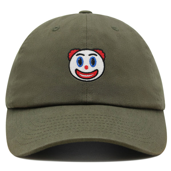 Clown Emoji Premium Dad Hat Embroidered Baseball Cap Circus