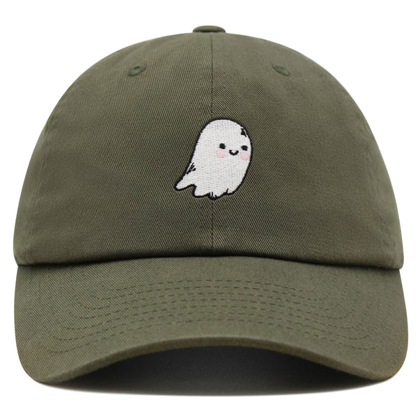 Cute Ghost Premium Dad Hat Embroidered Baseball Cap Scary