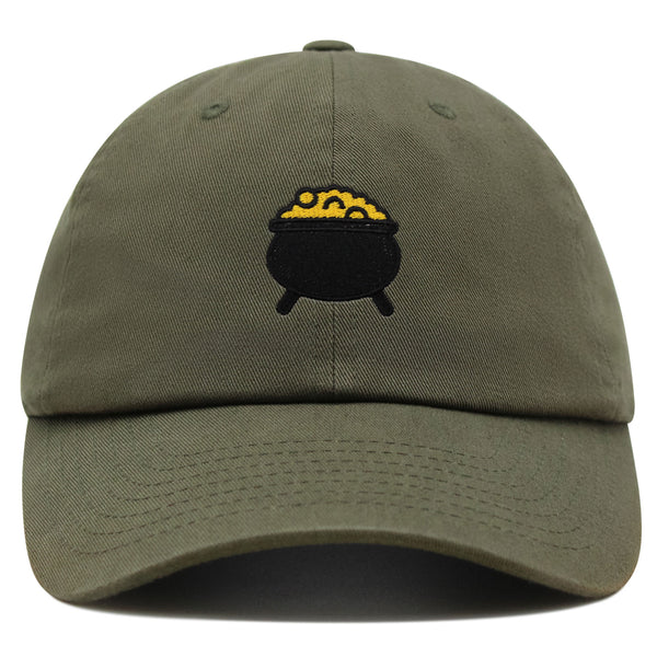 Pot of Gold Premium Dad Hat Embroidered Baseball Cap Mars