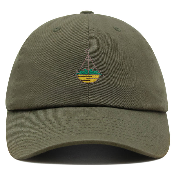 Hanging Basket Plant Premium Dad Hat Embroidered Baseball Cap Garden