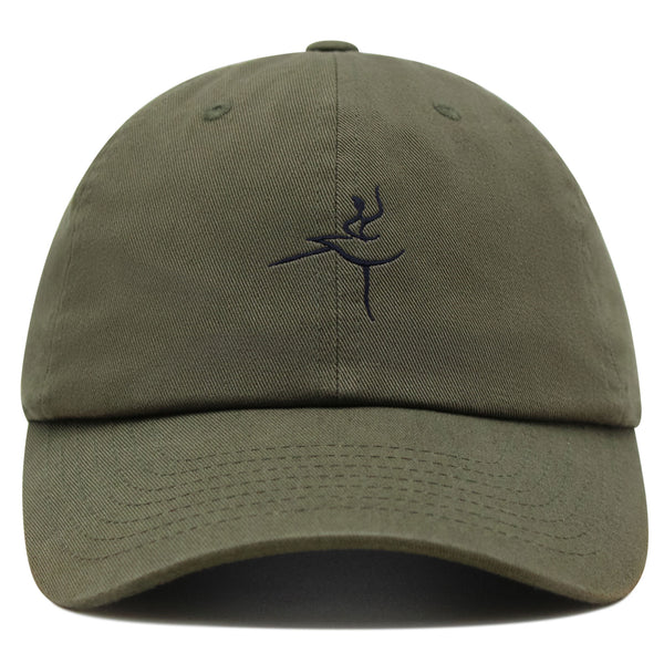 Ballerina Ballet Premium Dad Hat Embroidered Baseball Cap Logo