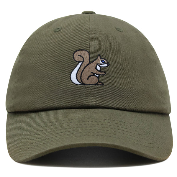 Squirrel Premium Dad Hat Embroidered Baseball Cap Alian Squirrel