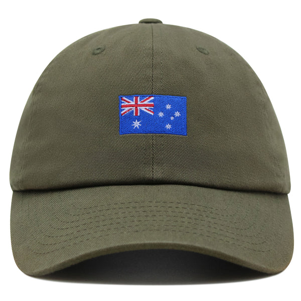 Austrailia Flag Premium Dad Hat Embroidered Cotton Baseball Cap Country Flag Series