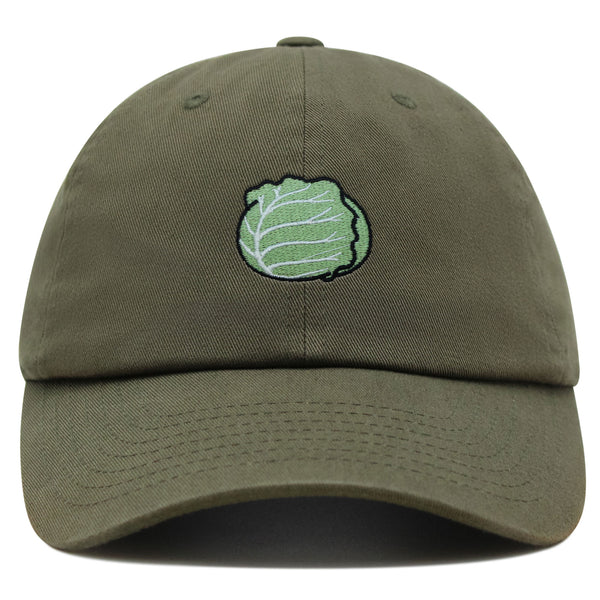 Cabbage Premium Dad Hat Embroidered Cotton Baseball Cap
