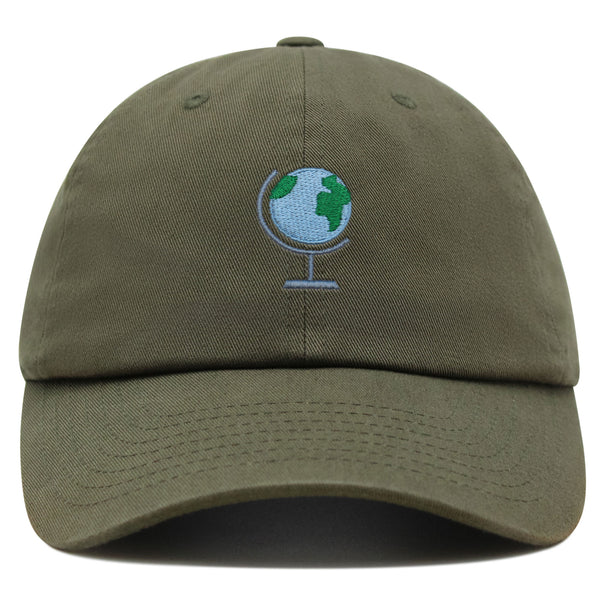 Globe Premium Dad Hat Embroidered Cotton Baseball Cap