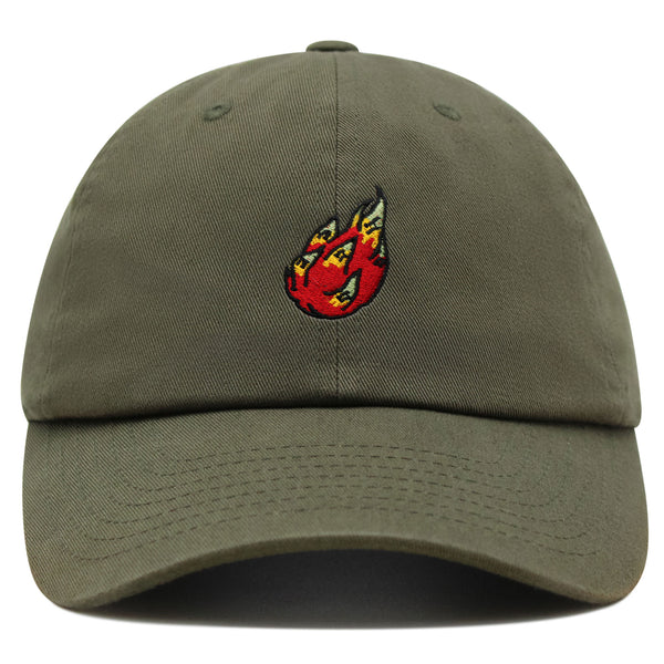 Dragon Fruit Premium Dad Hat Embroidered Cotton Baseball Cap Vegetable