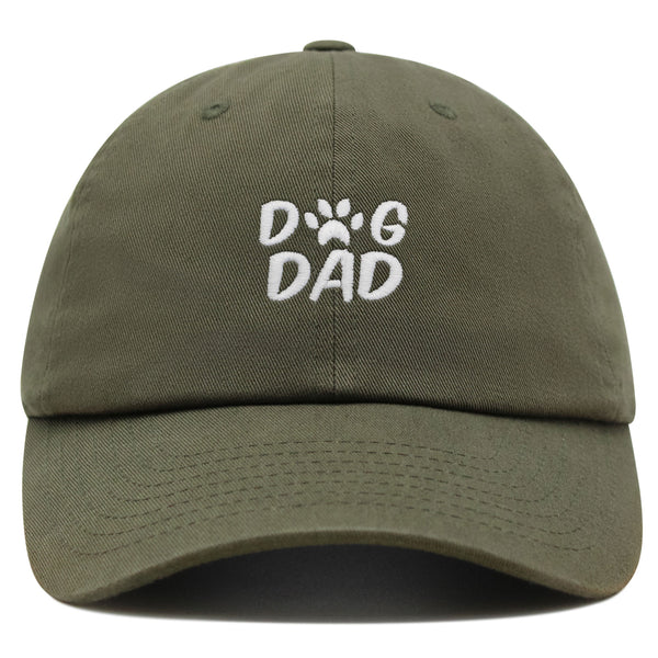 Dog Dad Premium Dad Hat Embroidered Cotton Baseball Cap Classic Style