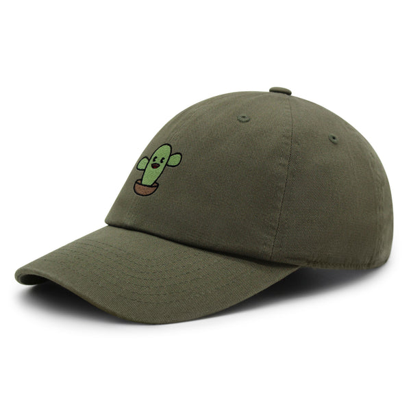 Cute Cactus Premium Dad Hat Embroidered Baseball Cap Desert