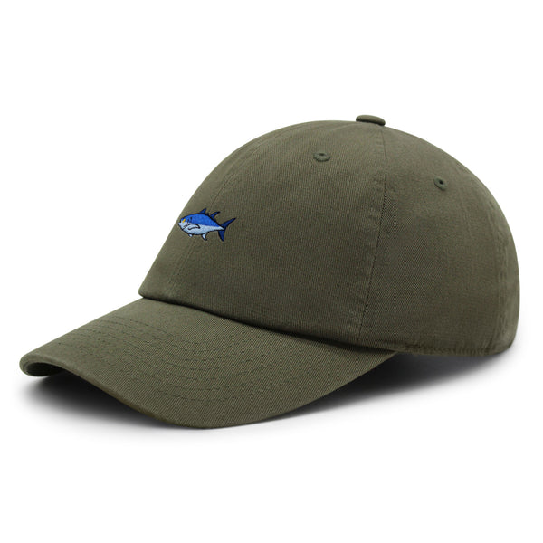 Tuna Premium Dad Hat Embroidered Baseball Cap Fishing