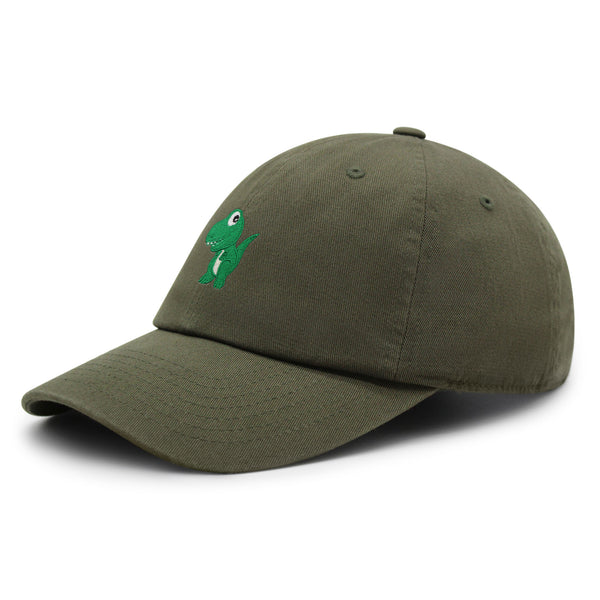 Dinosaur Premium Dad Hat Embroidered Baseball Cap Cute