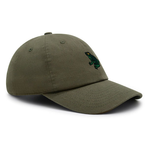 Frog Premium Dad Hat Embroidered Baseball Cap Pond