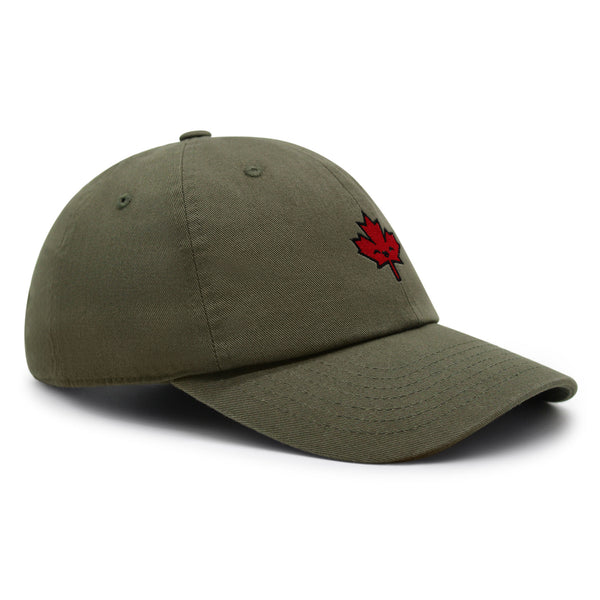 Canada Premium Dad Hat Embroidered Baseball Cap Canadian Maple