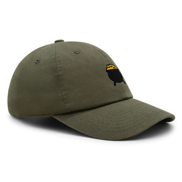 Pot of Gold Premium Dad Hat Embroidered Baseball Cap Mars