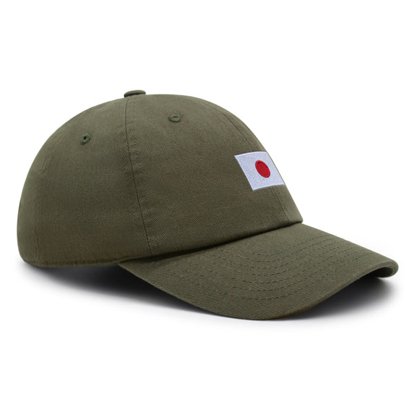 Japan Flag Premium Dad Hat Embroidered Cotton Baseball Cap Country Flag Series