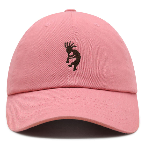 Kokopelli Premium Dad Hat Embroidered Baseball Cap Indian Traditional