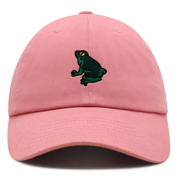 Frog Premium Dad Hat Embroidered Baseball Cap Pond