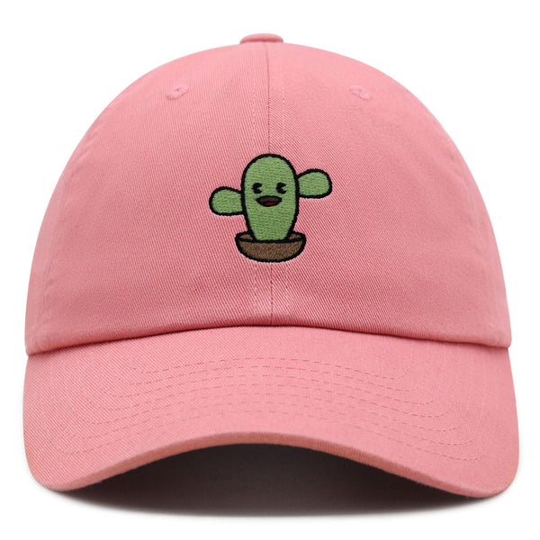 Cute Cactus Premium Dad Hat Embroidered Baseball Cap Desert