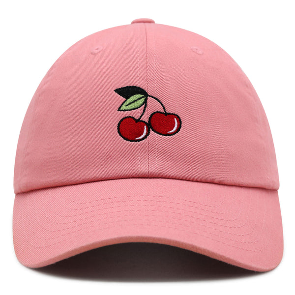 Cherry Premium Dad Hat Embroidered Baseball Cap Fruit