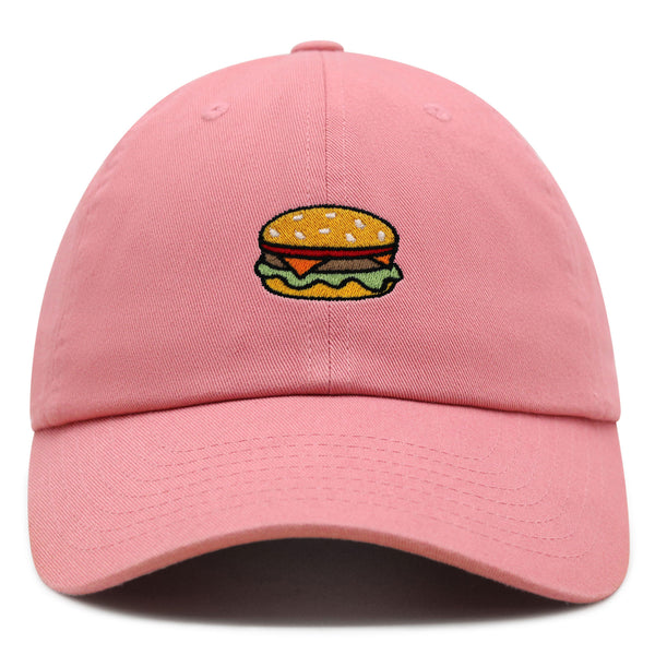 Hamburger Premium Dad Hat Embroidered Baseball Cap Fast Food