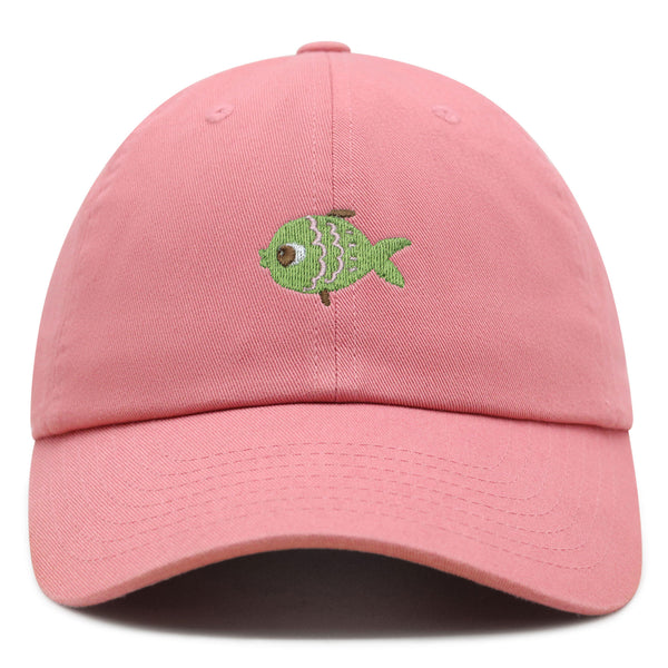 Fish Premium Dad Hat Embroidered Baseball Cap Aquarium