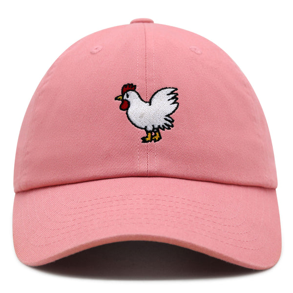 Chicken Premium Dad Hat Embroidered Baseball Cap Chick Fried