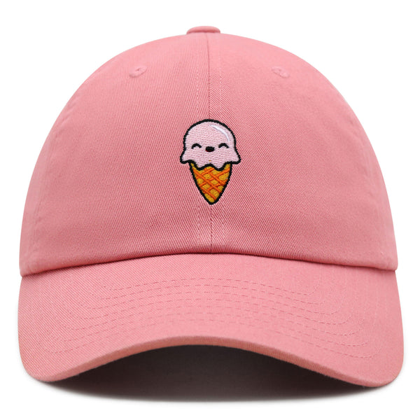 Ice Cream Premium Dad Hat Embroidered Baseball Cap Summer