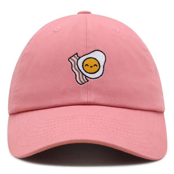 Egg and Bacon Premium Dad Hat Embroidered Baseball Cap Breakfast