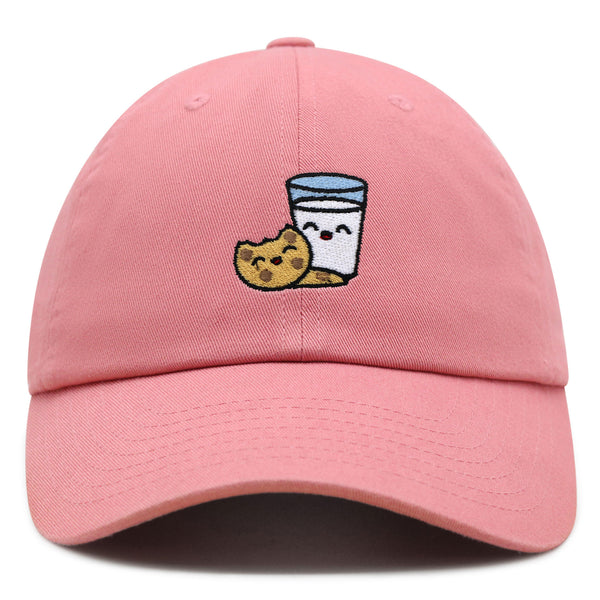 Milk and Cookie Premium Dad Hat Embroidered Baseball Cap Snack