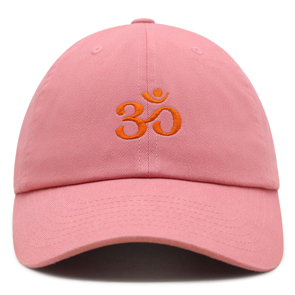 Om Symbol Premium Dad Hat Embroidered Baseball Cap Indian Buddah