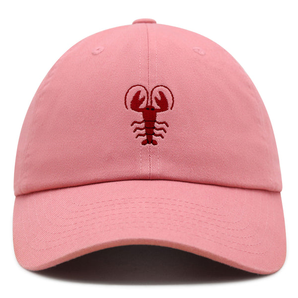 Lobster Premium Dad Hat Embroidered Baseball Cap Shellfish Foodie