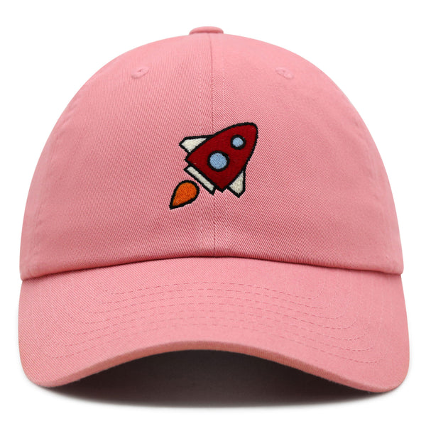 Rocket Premium Dad Hat Embroidered Baseball Cap Space Shuttle