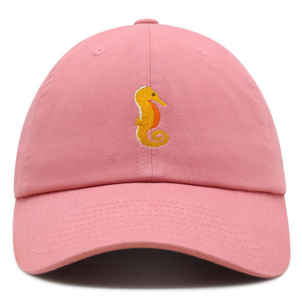 Seahorse Premium Dad Hat Embroidered Baseball Cap Ocean Sea Fish