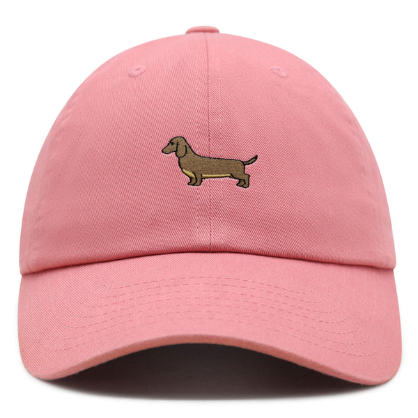 Dachshund Premium Dad Hat Embroidered Baseball Cap Puppy Dog