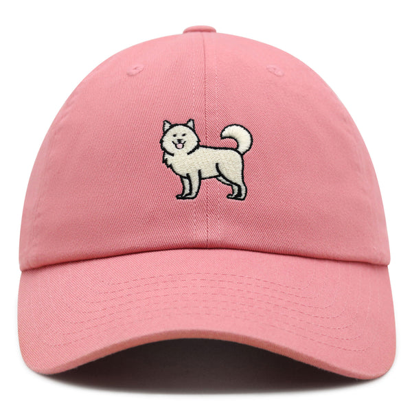 Samoyed Premium Dad Hat Embroidered Baseball Cap Dog Puppy