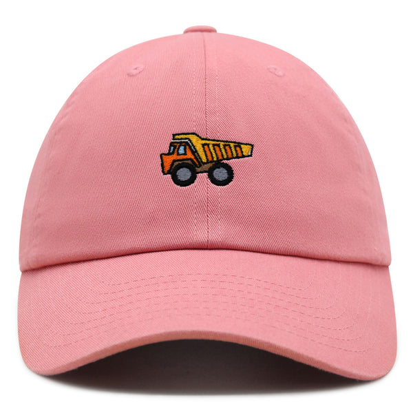 Truck Premium Dad Hat Embroidered Baseball Cap Construction