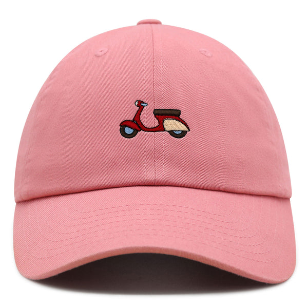 Scooter Premium Dad Hat Embroidered Baseball Cap Motorcycle