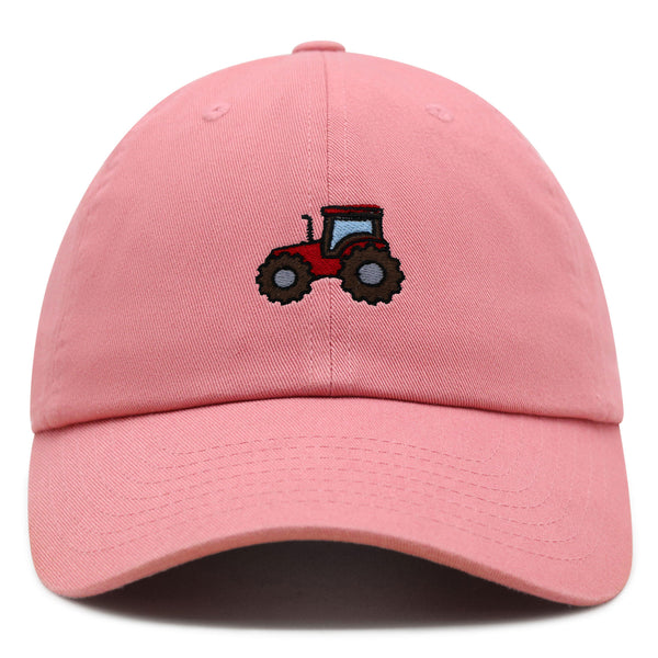 Tractor Premium Dad Hat Embroidered Baseball Cap Construction Farm