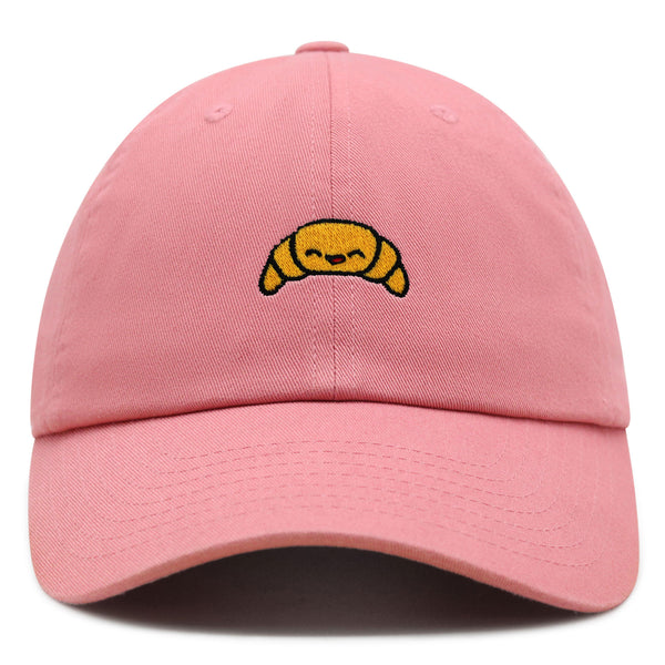 Croissant Premium Dad Hat Embroidered Baseball Cap Bread Foodie