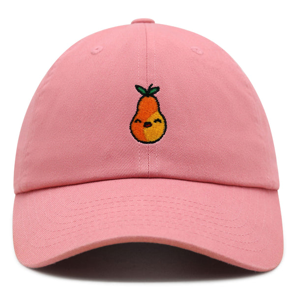 Pear Premium Dad Hat Embroidered Baseball Cap Fruit Vegan Foodie