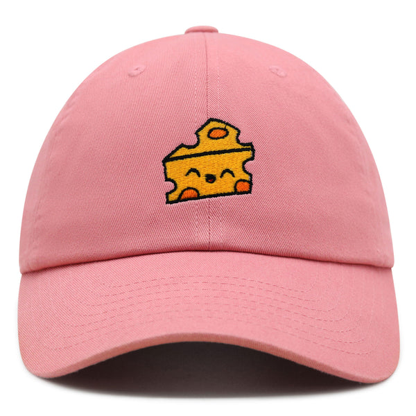 Cheese Premium Dad Hat Embroidered Baseball Cap Foodie Cheesy Wine