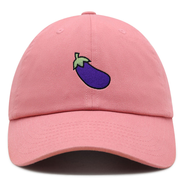 Eggplant Premium Dad Hat Embroidered Baseball Cap Foodie Vegetable